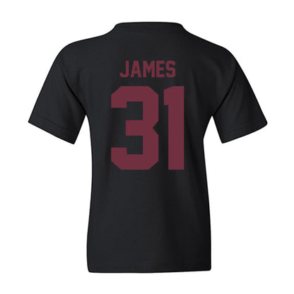 Mississippi State - NCAA Football : Lakendrick James - Vintage Helmet Youth T-Shirt-1