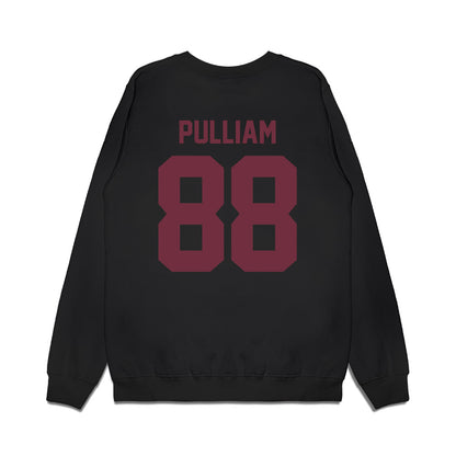Mississippi State - NCAA Football : Ethan Pulliam - Vintage Helmet Premium Crewneck Sweatshirt-1
