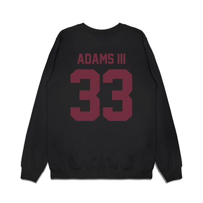 Mississippi State - NCAA Football : Douglas Adams III - Vintage Helmet Premium Crewneck Sweatshirt-1