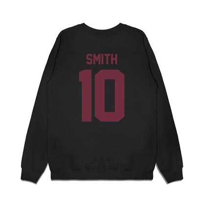 Mississippi State - NCAA Football : jalen smith - Vintage Helmet Premium Crewneck Sweatshirt-1