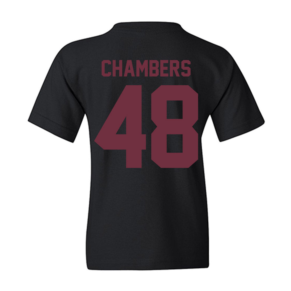 Mississippi State - NCAA Football : Hayden Chambers - Vintage Helmet Youth T-Shirt-1