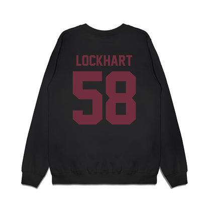 Mississippi State - NCAA Football : Tj Lockhart - Vintage Helmet Premium Crewneck Sweatshirt-1