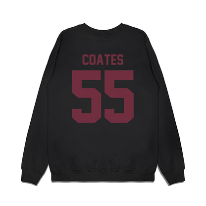 Mississippi State - NCAA Football : Colin Coates - Vintage Helmet Premium Crewneck Sweatshirt-1