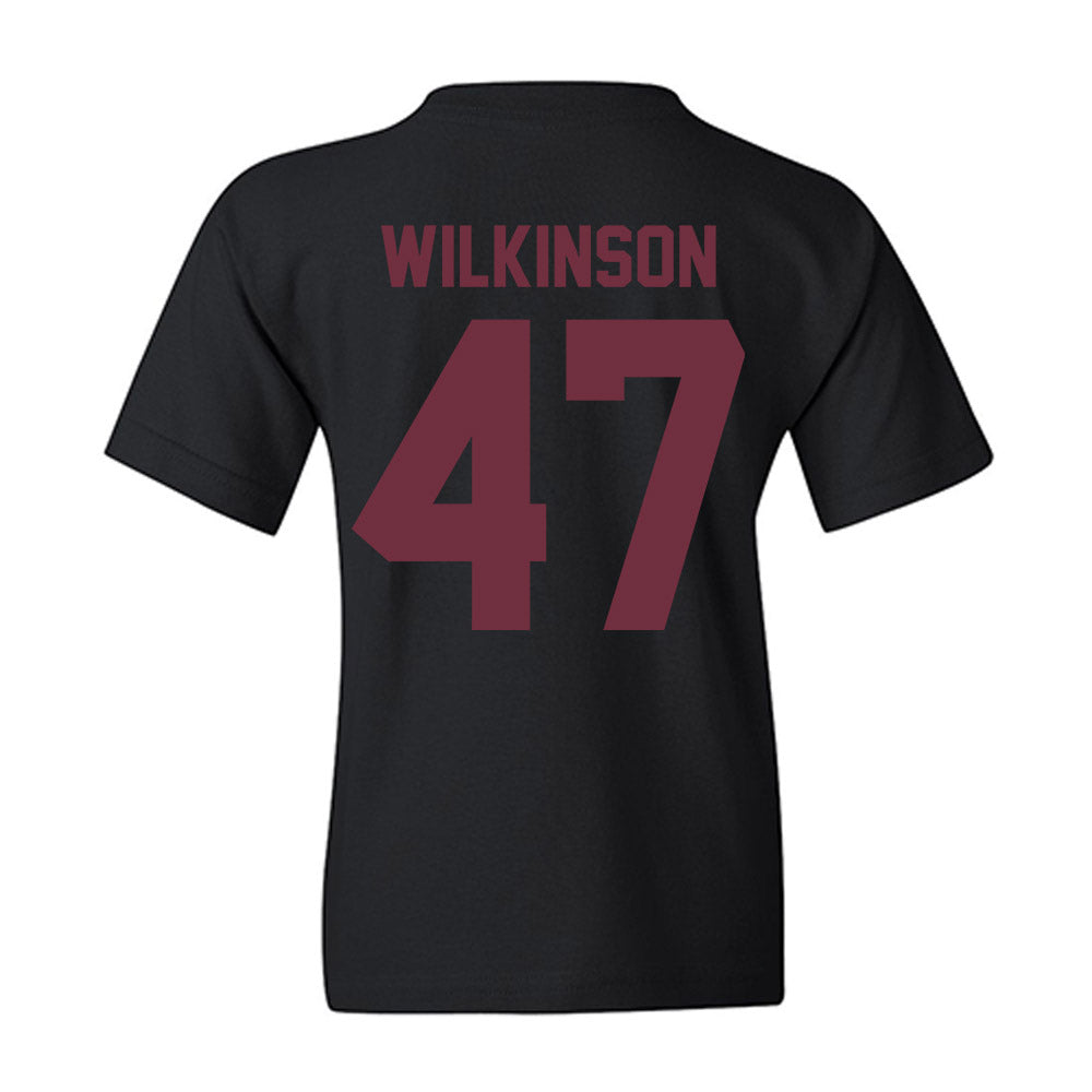 Mississippi State - NCAA Football : William Wilkinson - Vintage Helmet Youth T-Shirt-1