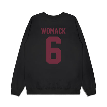 Mississippi State - NCAA Football : Bralan Womack - Vintage Helmet Premium Crewneck Sweatshirt-1