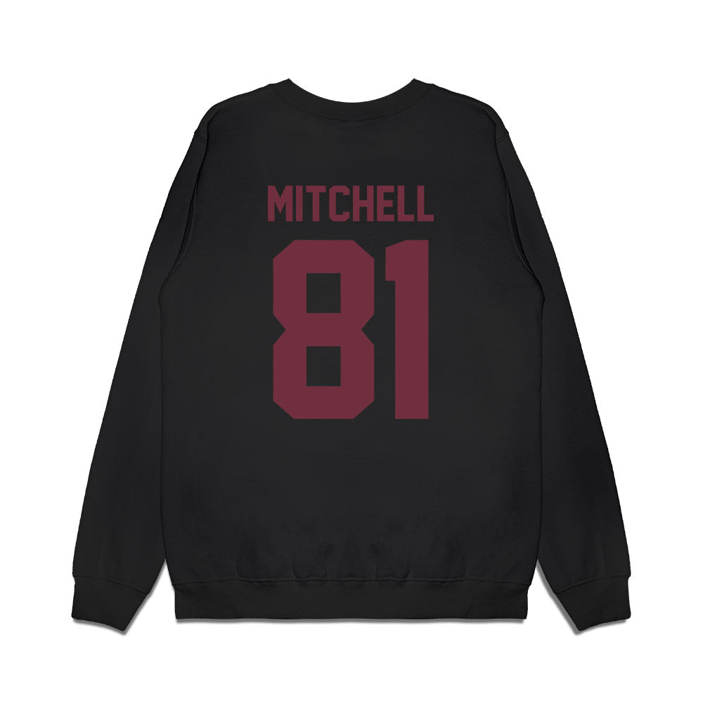 Mississippi State - NCAA Football : Bull Mitchell - Vintage Helmet Premium Crewneck Sweatshirt-1