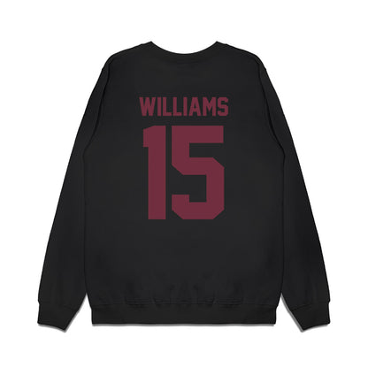 Mississippi State - NCAA Football : Marcus Williams - Vintage Helmet Premium Crewneck Sweatshirt-1