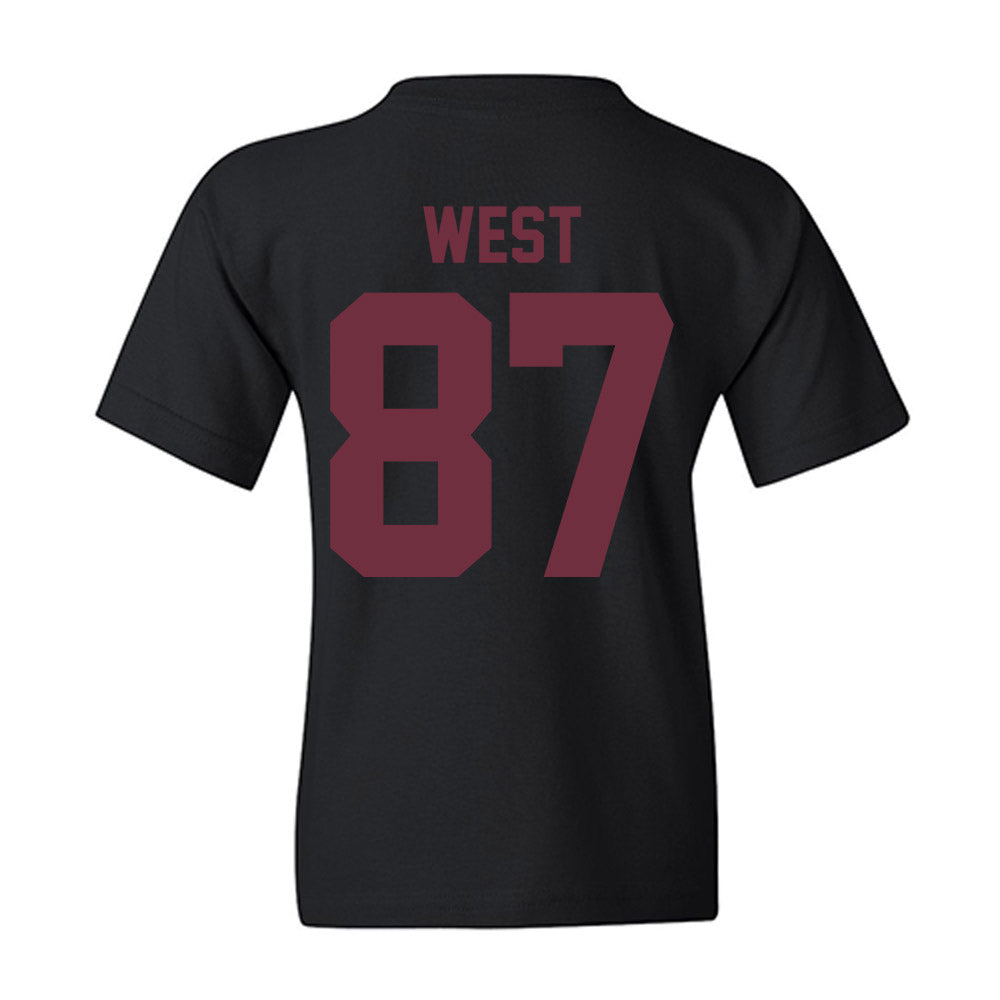 Mississippi State - NCAA Football : Sam West - Vintage Helmet Youth T-Shirt-1