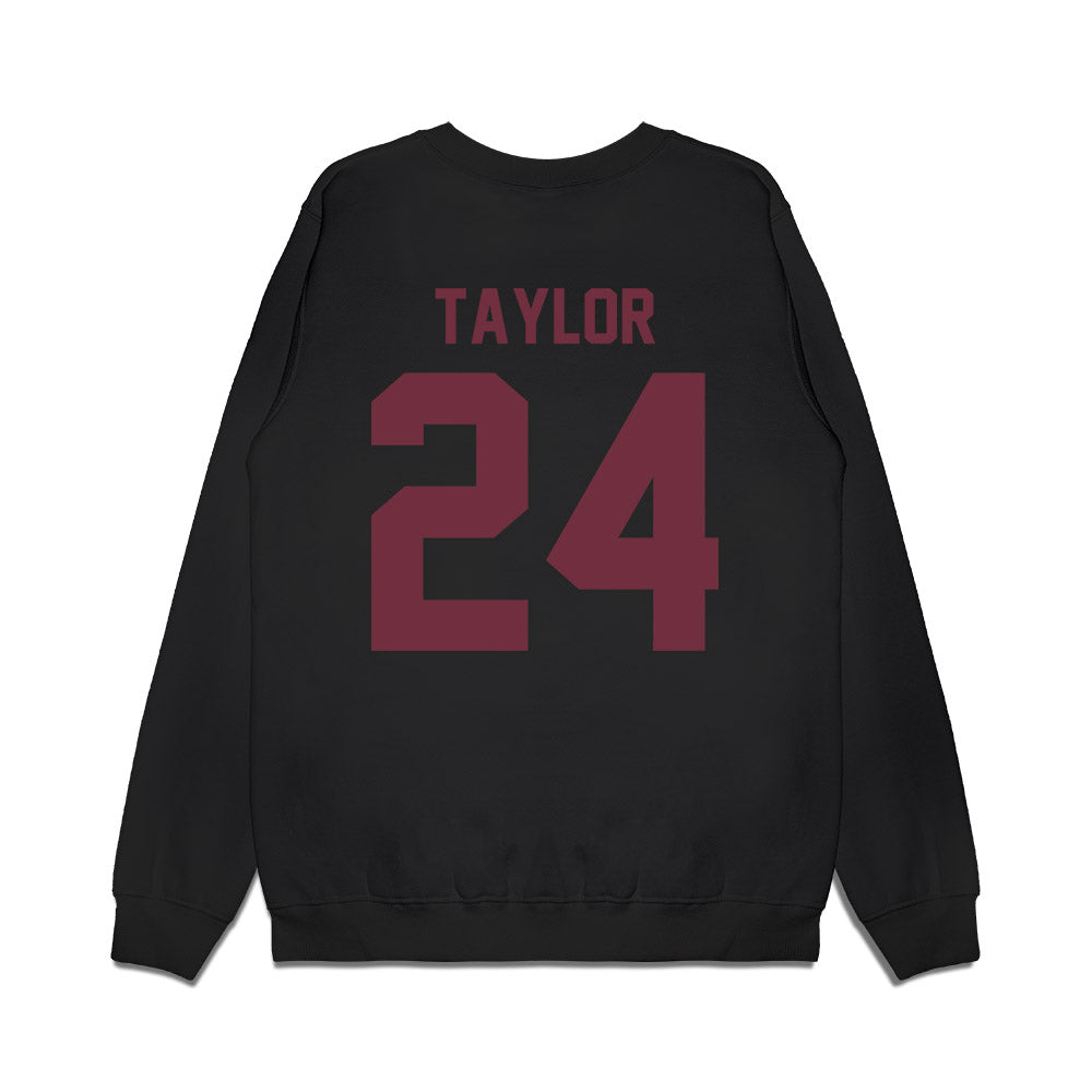 Mississippi State - NCAA Football : Quentin Taylor - Vintage Helmet Premium Crewneck Sweatshirt-1