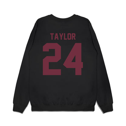 Mississippi State - NCAA Football : Quentin Taylor - Vintage Helmet Premium Crewneck Sweatshirt-1