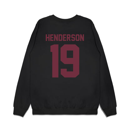 Mississippi State - NCAA Football : Keymian Henderson - Vintage Helmet Premium Crewneck Sweatshirt-1