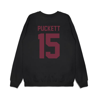 Mississippi State - NCAA Football : Parker Puckett - Vintage Helmet Premium Crewneck Sweatshirt-1
