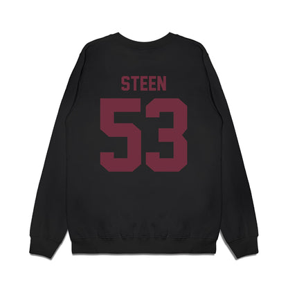 Mississippi State - NCAA Football : Dylan Steen - Vintage Helmet Premium Crewneck Sweatshirt-1