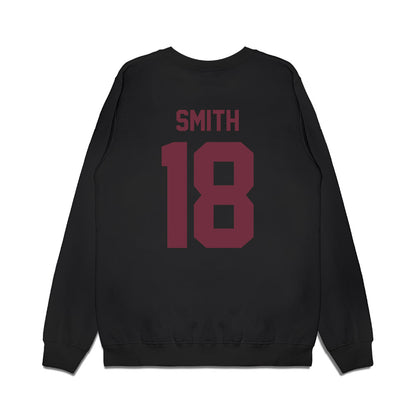 Mississippi State - NCAA Football : Sekou Smith - Vintage Helmet Premium Crewneck Sweatshirt-1