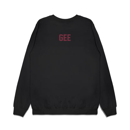 Mississippi State - NCAA Football : Shawn Gee - Vintage Helmet Premium Crewneck Sweatshirt-1