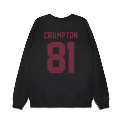Mississippi State - NCAA Football : Zion Crumpton - Vintage Helmet Premium Crewneck Sweatshirt-1