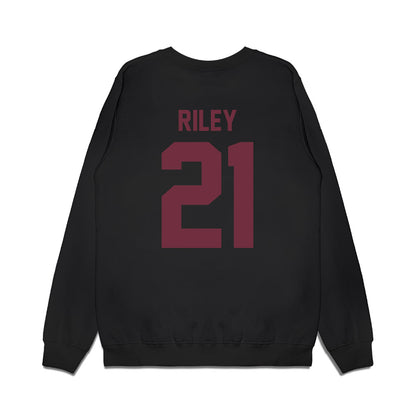Mississippi State - NCAA Football : Dre Riley - Vintage Helmet Premium Crewneck Sweatshirt-1