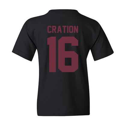 Mississippi State - NCAA Football : Jayden Cration - Vintage Helmet Youth T-Shirt-1