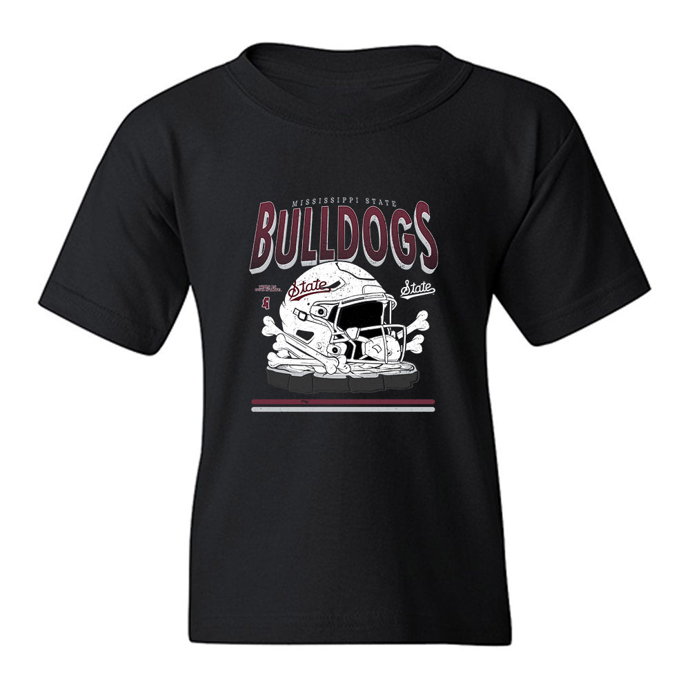 Mississippi State - NCAA Football : Ethan Pulliam - Vintage Helmet Youth T-Shirt-0