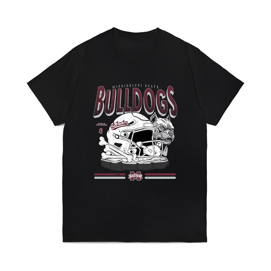 Mississippi State - NCAA Football : Jessie Primer IV - Vintage Helmet Comfort Colors T-Shirt-0