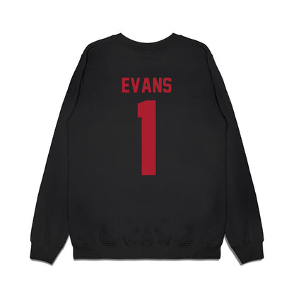 Utah - NCAA Football : Rabbit Evans - Vintage Helmet Premium Crewneck Sweatshirt-1