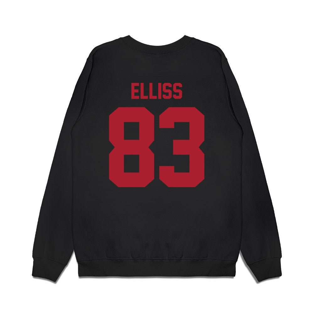 Utah - NCAA Football : Elijah Elliss - Vintage Helmet Premium Crewneck Sweatshirt-1