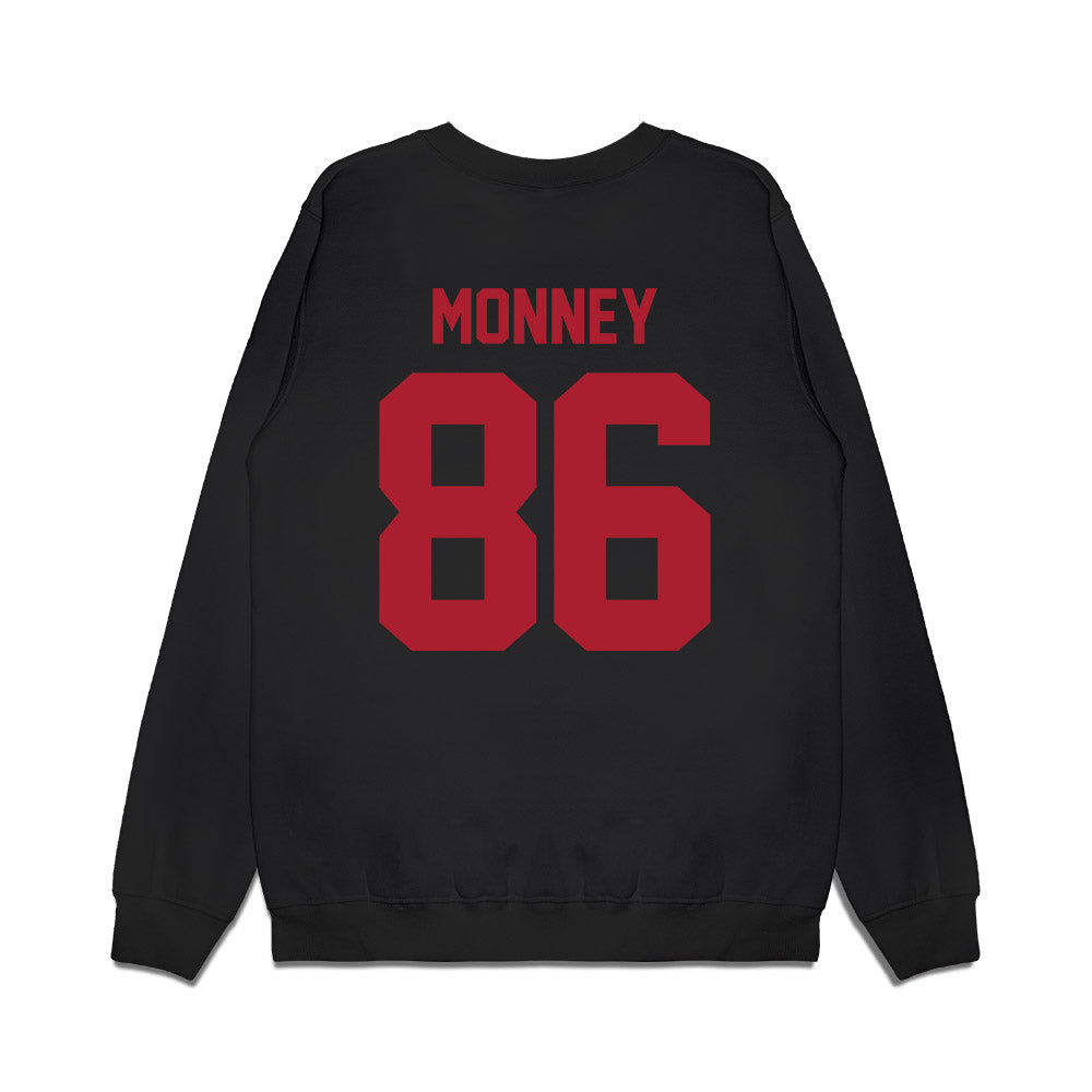 Utah - NCAA Football : Will Monney - Vintage Helmet Premium Crewneck Sweatshirt-1