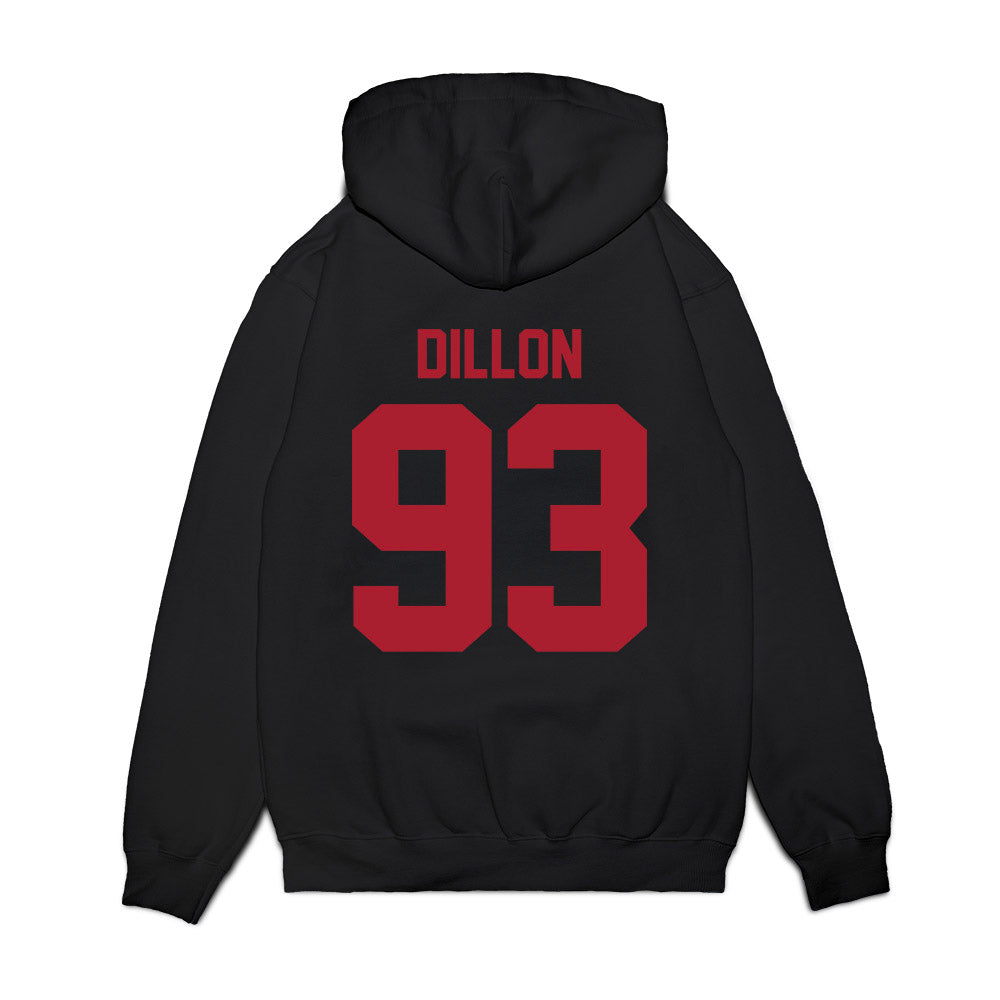 Utah - NCAA Football : Kash Dillon - Vintage Helmet Premium Hooded Sweatshirt-1