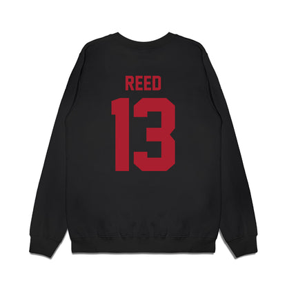 Utah - NCAA Football : Elijah Reed - Vintage Helmet Premium Crewneck Sweatshirt-1