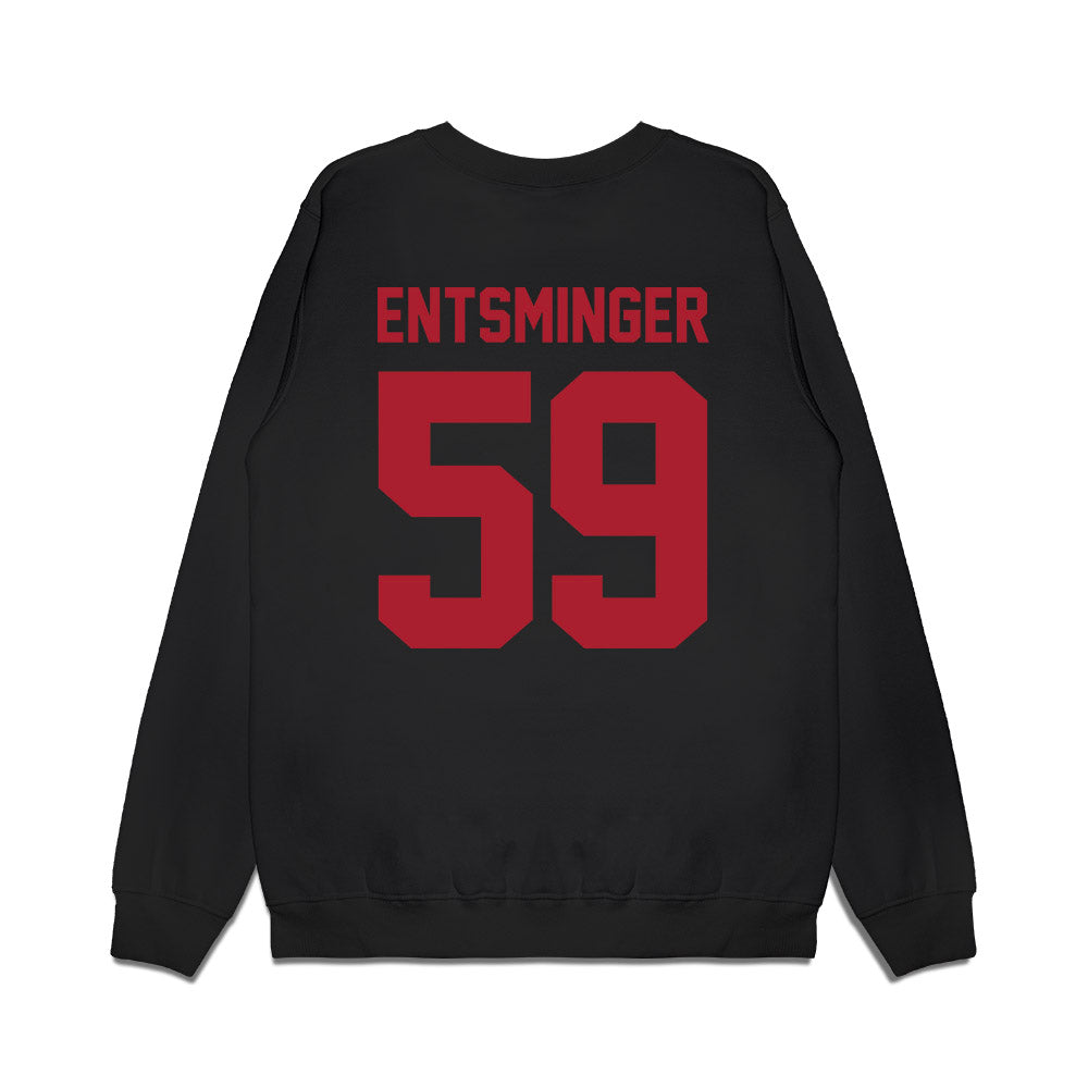Utah - NCAA Football : Devin Entsminger - Vintage Helmet Premium Crewneck Sweatshirt-1