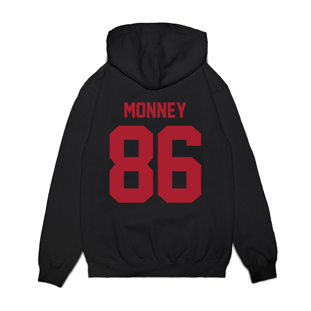 Utah - NCAA Football : Will Monney - Vintage Helmet Premium Hooded Sweatshirt-1