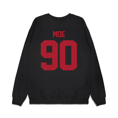Utah - NCAA Football : Jireh Moe - Vintage Helmet Premium Crewneck Sweatshirt-1