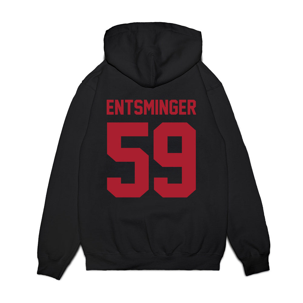Utah - NCAA Football : Devin Entsminger - Vintage Helmet Premium Hooded Sweatshirt-1