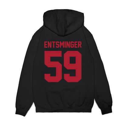 Utah - NCAA Football : Devin Entsminger - Vintage Helmet Premium Hooded Sweatshirt-1