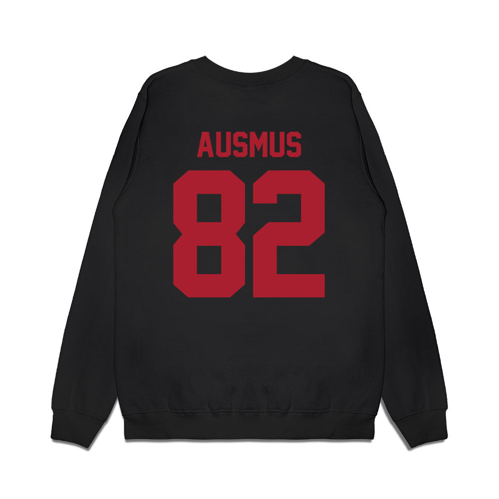 Utah - NCAA Football : Max Ausmus - Vintage Helmet Premium Crewneck Sweatshirt-1