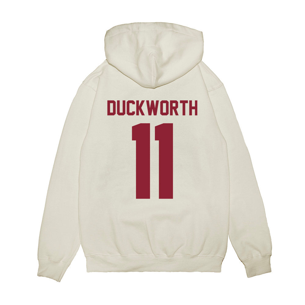 South Carolina - NCAA Football : Landon Duckworth - Vintage Helmet Premium Hooded Sweatshirt-1
