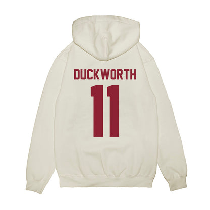 South Carolina - NCAA Football : Landon Duckworth - Vintage Helmet Premium Hooded Sweatshirt-1