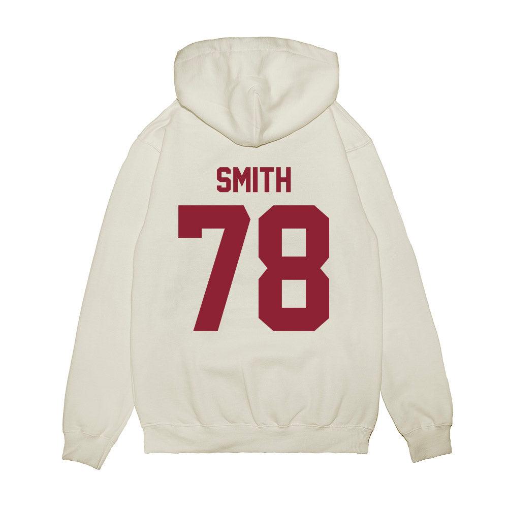 South Carolina - NCAA Football : Seth Smith - Vintage Helmet Premium Hooded Sweatshirt-1