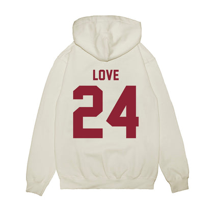 South Carolina - NCAA Football : Mason Love - Vintage Helmet Premium Hooded Sweatshirt-1