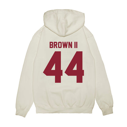 South Carolina - NCAA Football : Maurice Brown II - Vintage Helmet Premium Hooded Sweatshirt-1