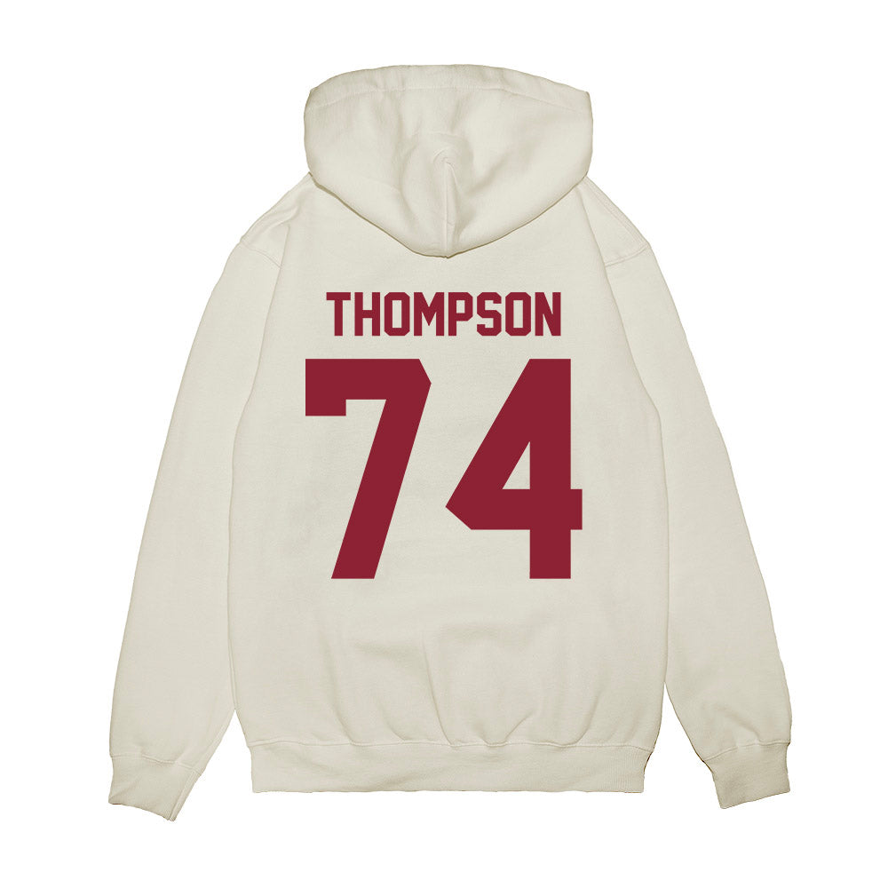 South Carolina - NCAA Football : Josiah Thompson - Vintage Helmet Premium Hooded Sweatshirt-1