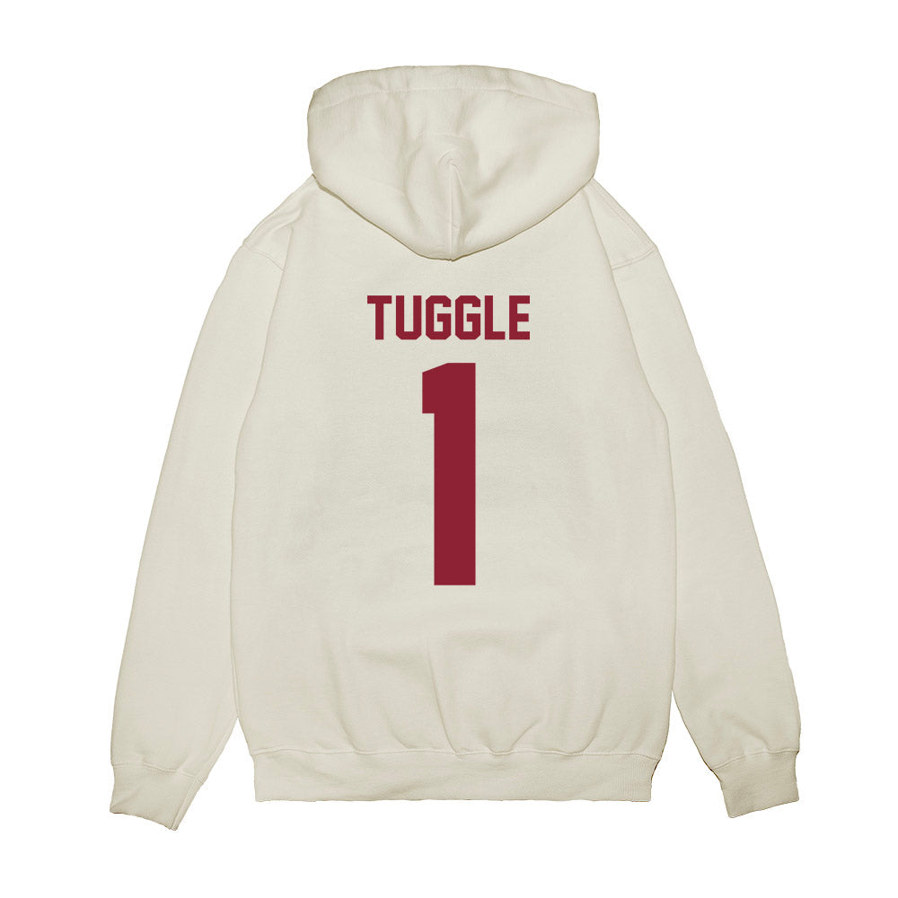 South Carolina - NCAA Football : Nitro Tuggle - Vintage Helmet Premium Hooded Sweatshirt-1