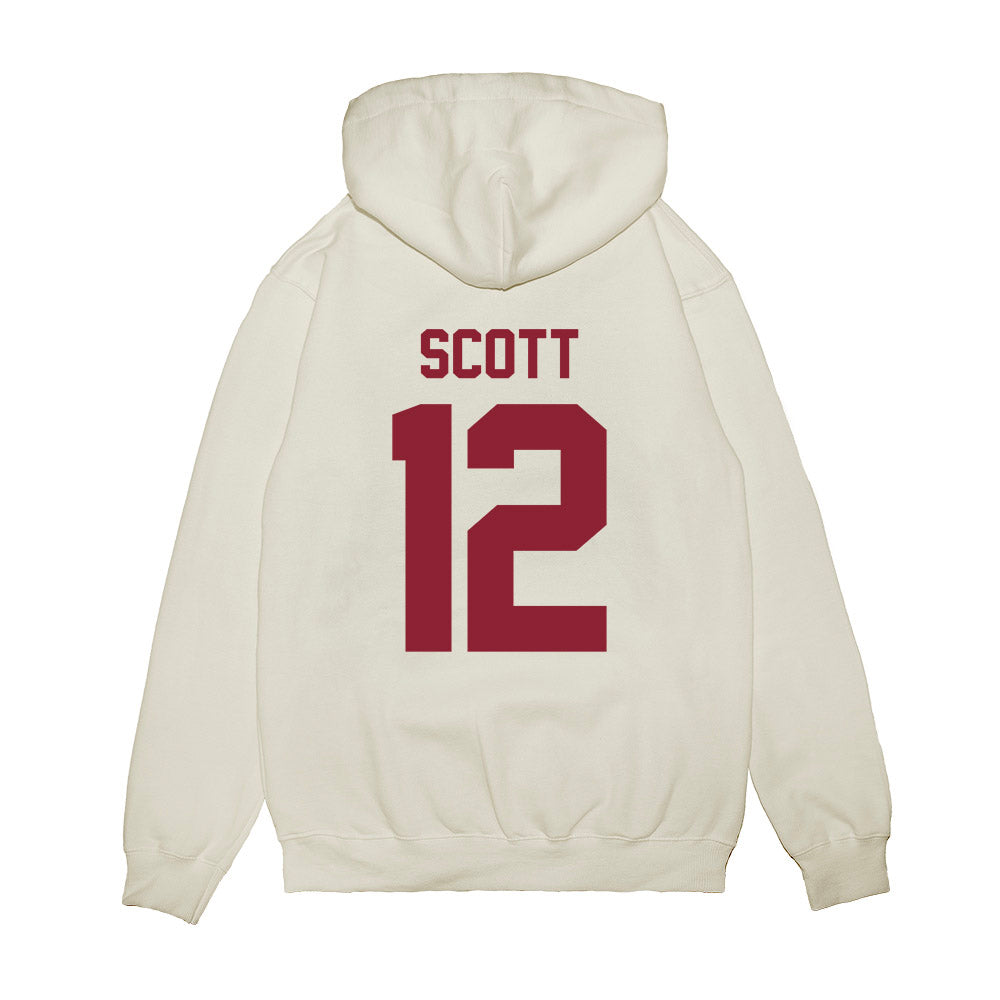 South Carolina - NCAA Football : Quaysheed Scott - Vintage Helmet Premium Hooded Sweatshirt-1