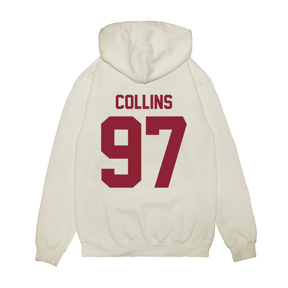 South Carolina - NCAA Football : Kelby Collins - Vintage Helmet Premium Hooded Sweatshirt-1