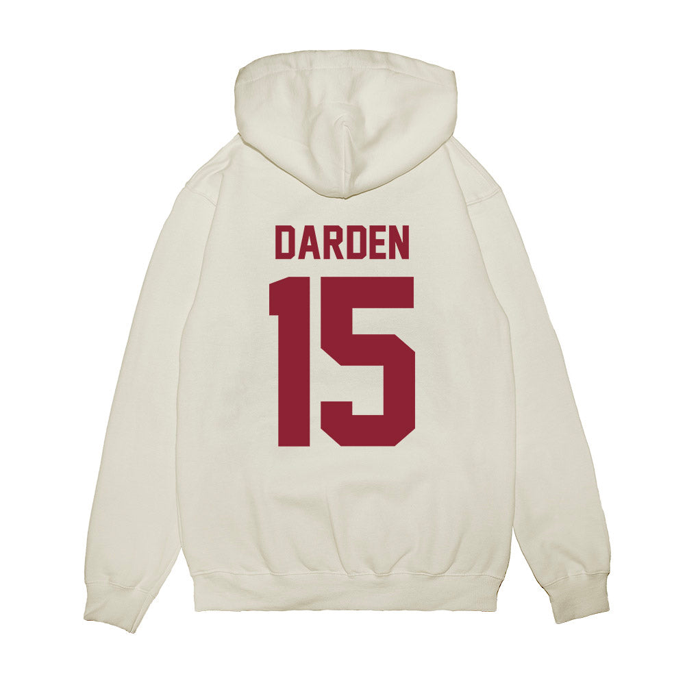 South Carolina - NCAA Football : Donovan Darden - Vintage Helmet Premium Hooded Sweatshirt-1