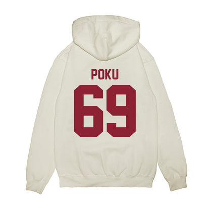 South Carolina - NCAA Football : Emmanuel Poku - Vintage Helmet Premium Hooded Sweatshirt-1
