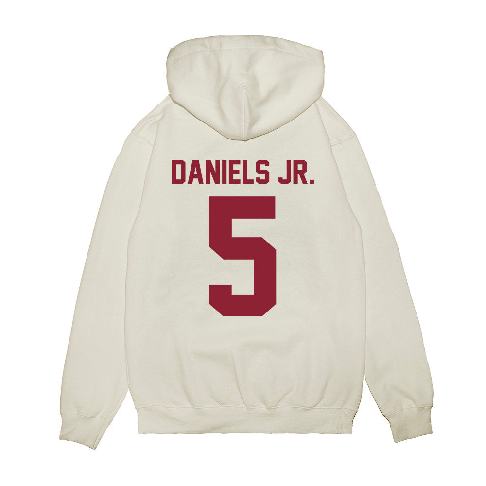 South Carolina - NCAA Football : Kendall Daniels Jr. - Vintage Helmet Premium Hooded Sweatshirt-1