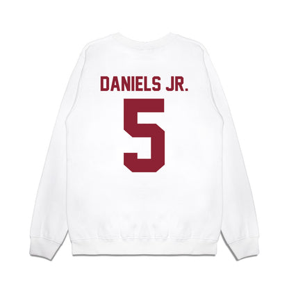 South Carolina - NCAA Football : Kendall Daniels Jr. - Vintage Helmet Premium Crewneck Sweatshirt-1