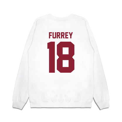 South Carolina - NCAA Football : Stone Furrey - Vintage Helmet Premium Crewneck Sweatshirt-1