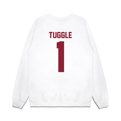South Carolina - NCAA Football : Nitro Tuggle - Vintage Helmet Premium Crewneck Sweatshirt-1